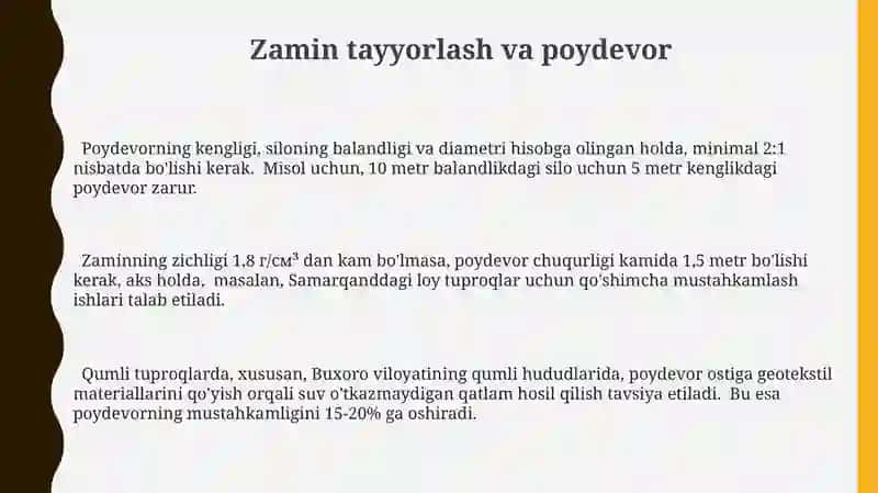 Silos va senaj tayyorlash texnalogiyasi 3