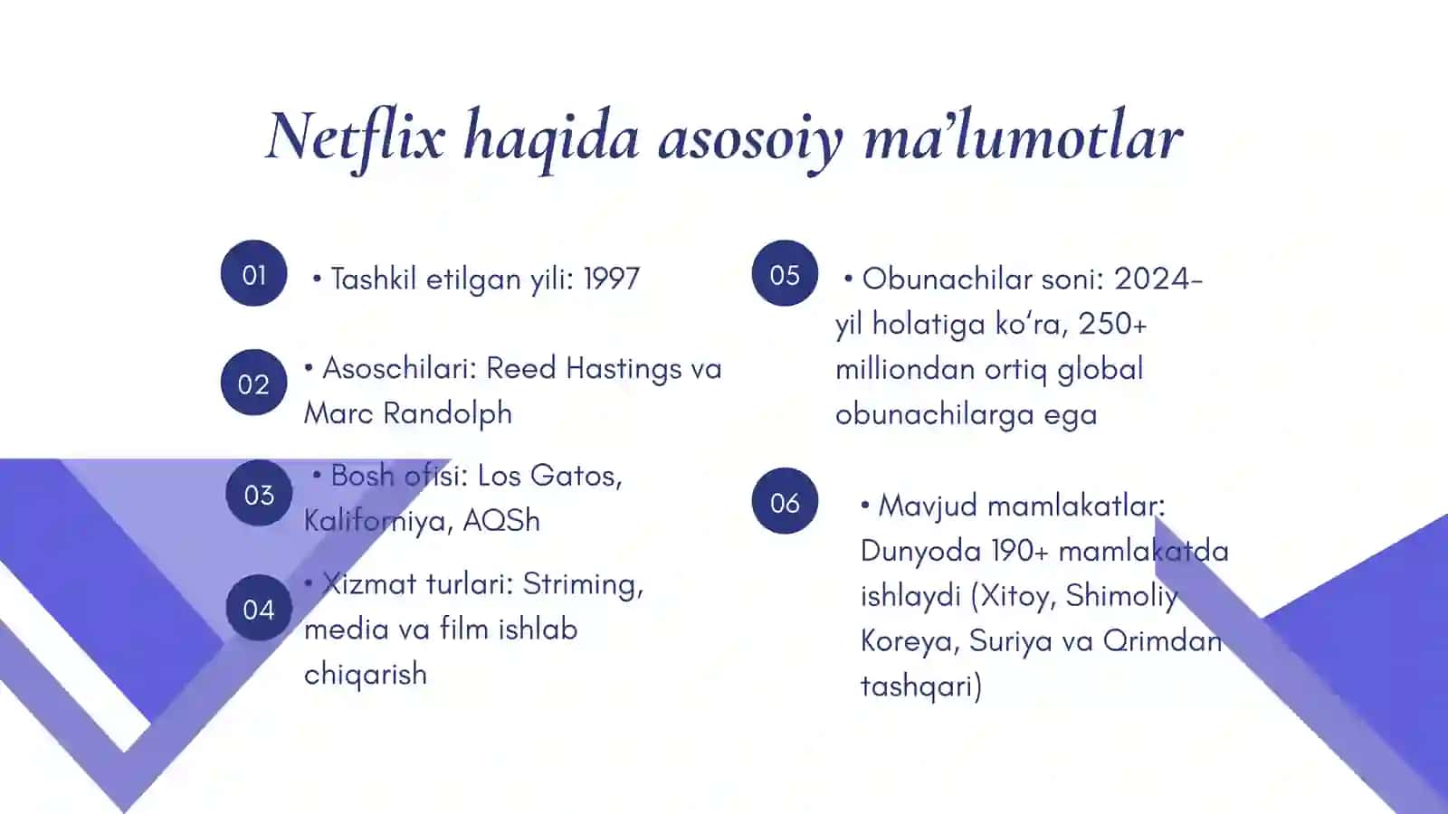 Netflix kinokompaniyasi 3