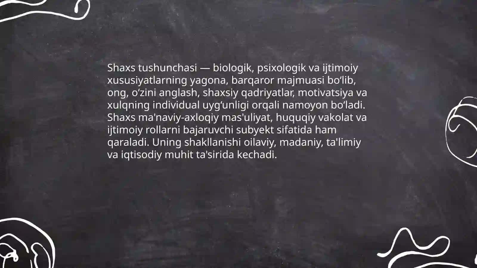 Shahs haqida tushuncha 3