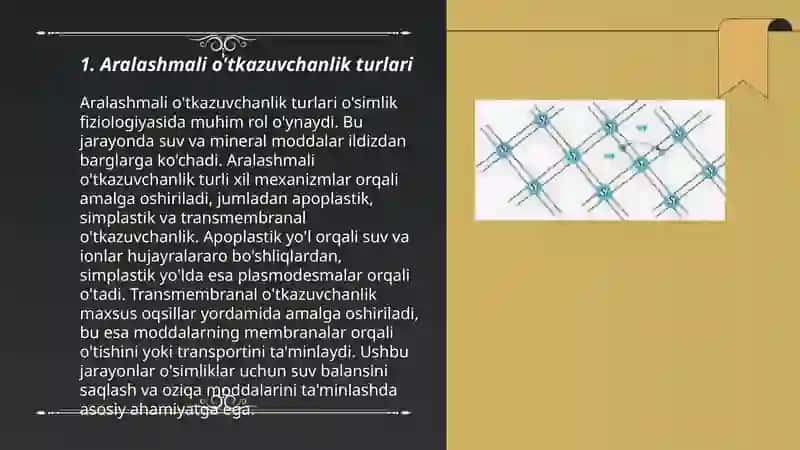 Aralashmali o'tkazuvchanlik turlari 3