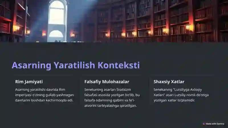 "Lutsiliyga Axloqiy Xatlari" 3