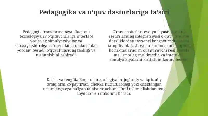 Raqamli ta’lim resurslari: O‘zbekistonda onlayn platformalar va interaktiv darsliklar 3