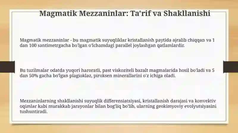 Magmatik Mezonlar 3