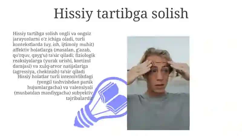 Hissiy tartibga solish 3