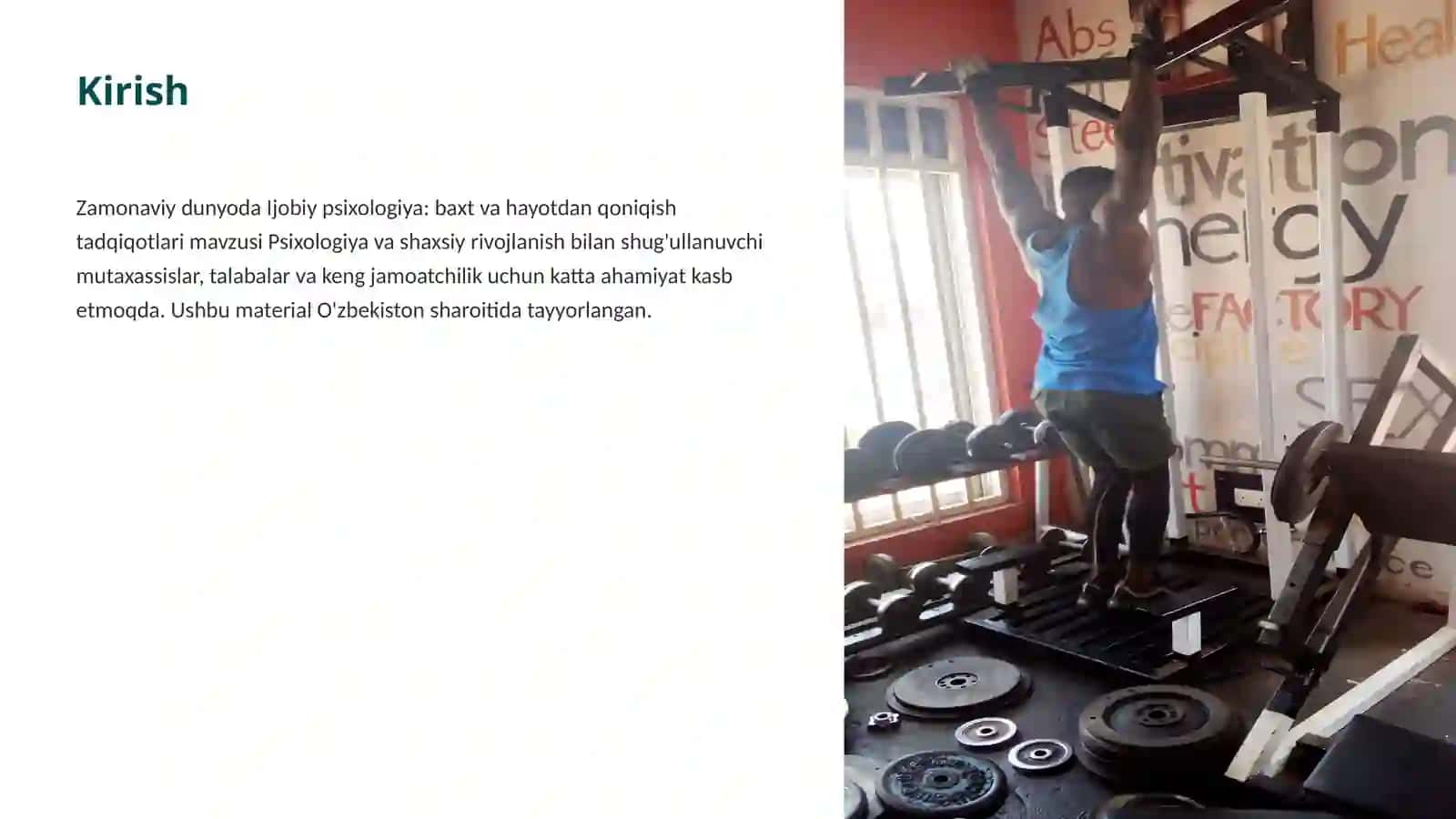 Ijobiy psixologiya: baxt va hayotdan qoniqish tadqiqotlari 3