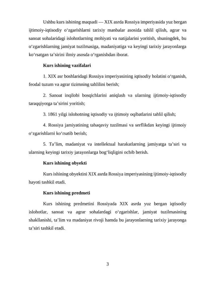 XIX asr Rossiya imperiyasi iqtisodiy islohotlari 3