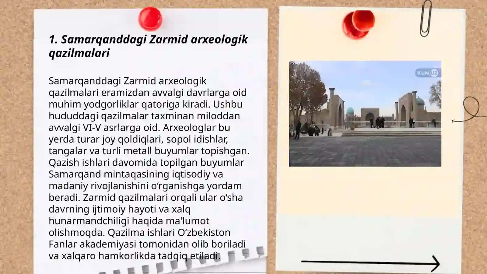Zarmid arxeologik qazilmalari 3