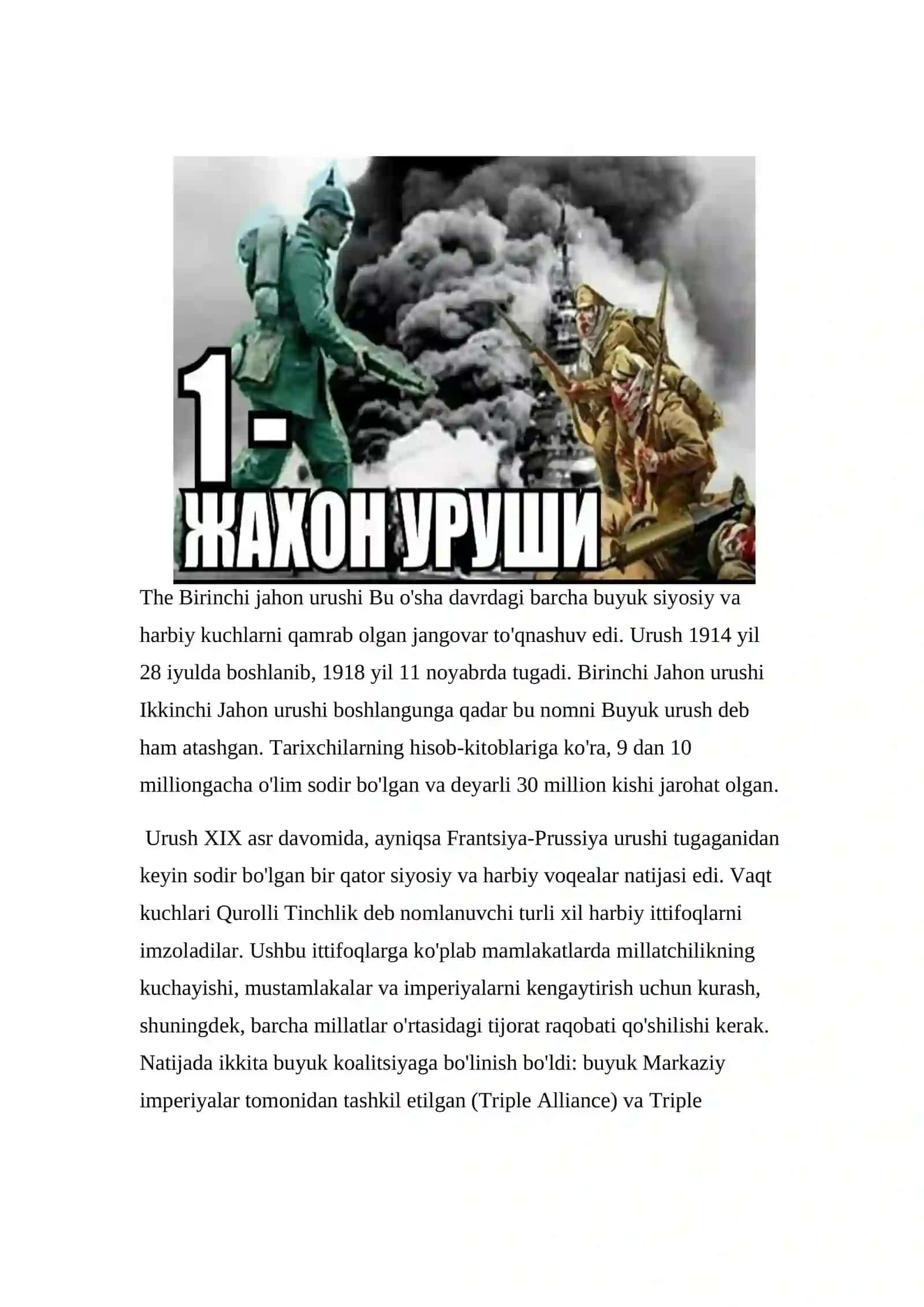 Birinchi jahon urushi va matbuot 3