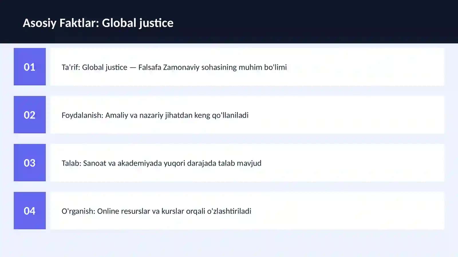 Global justice 3