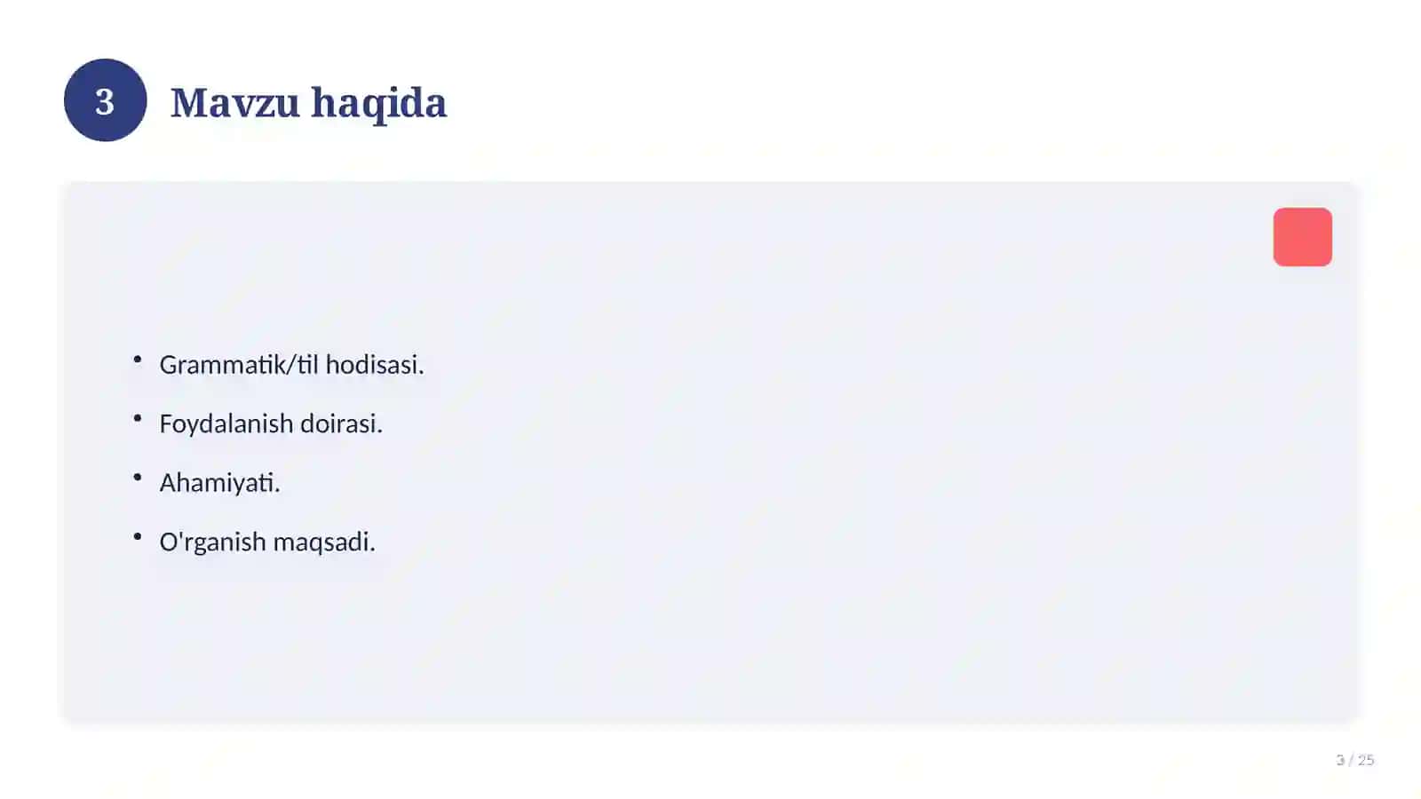 Tarqatma materiallar barcha mavzularda ingliz tili 3