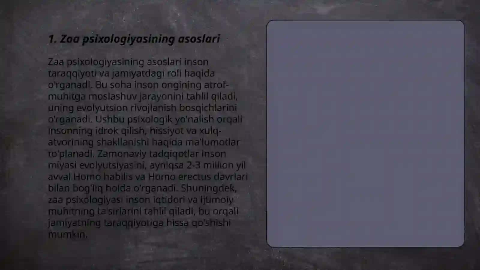 Zaa pisixologiya 3