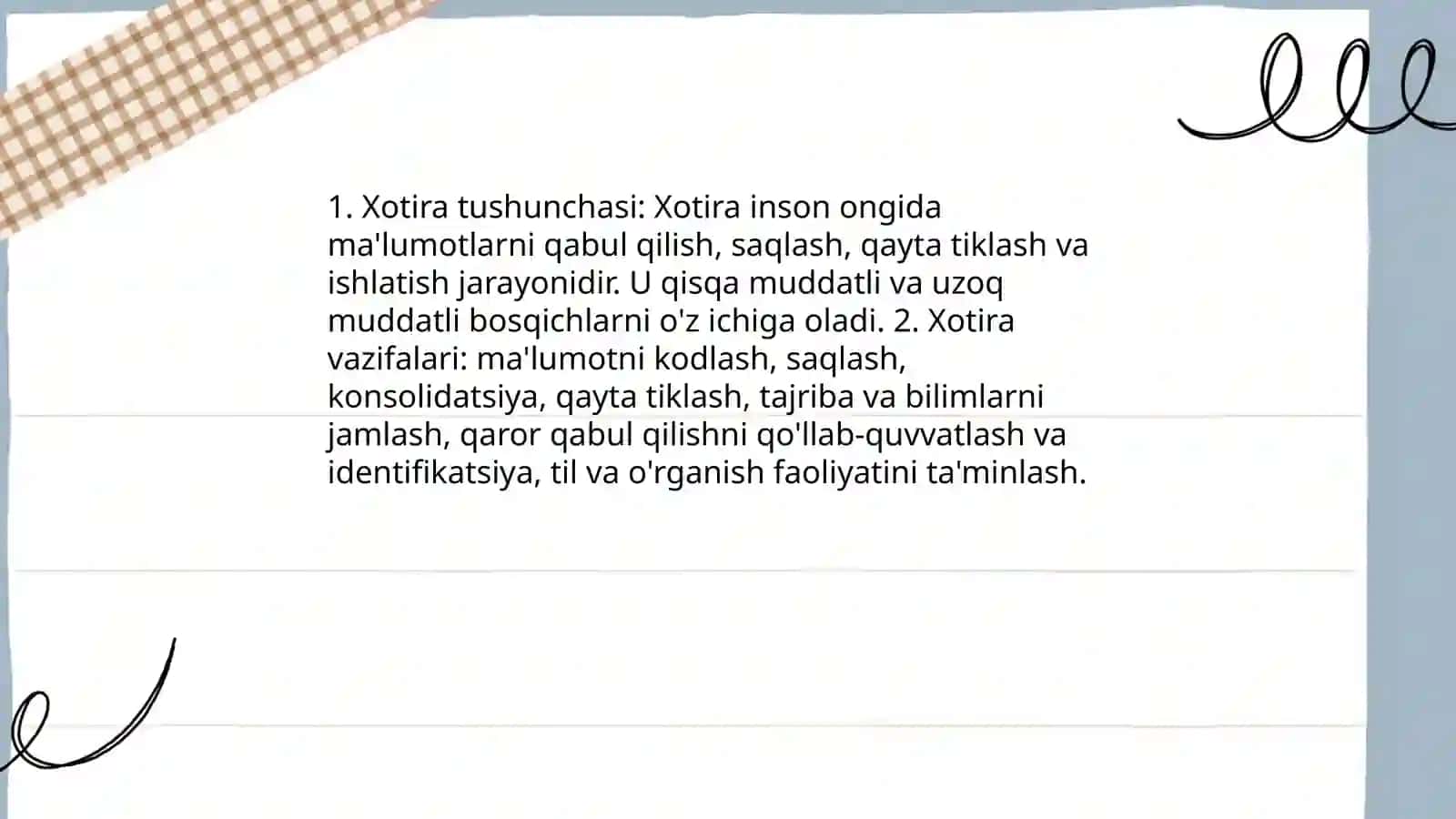 Xotira 3