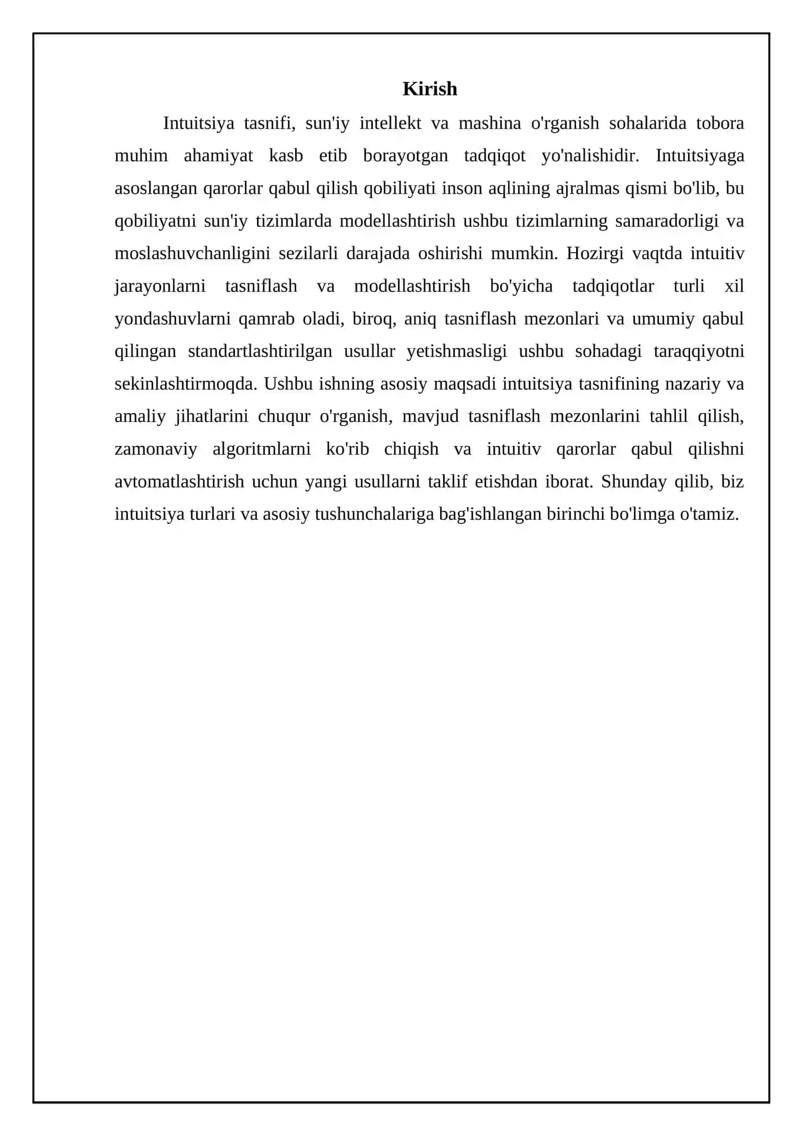 Mavzu: sezgilar tasnifi 3