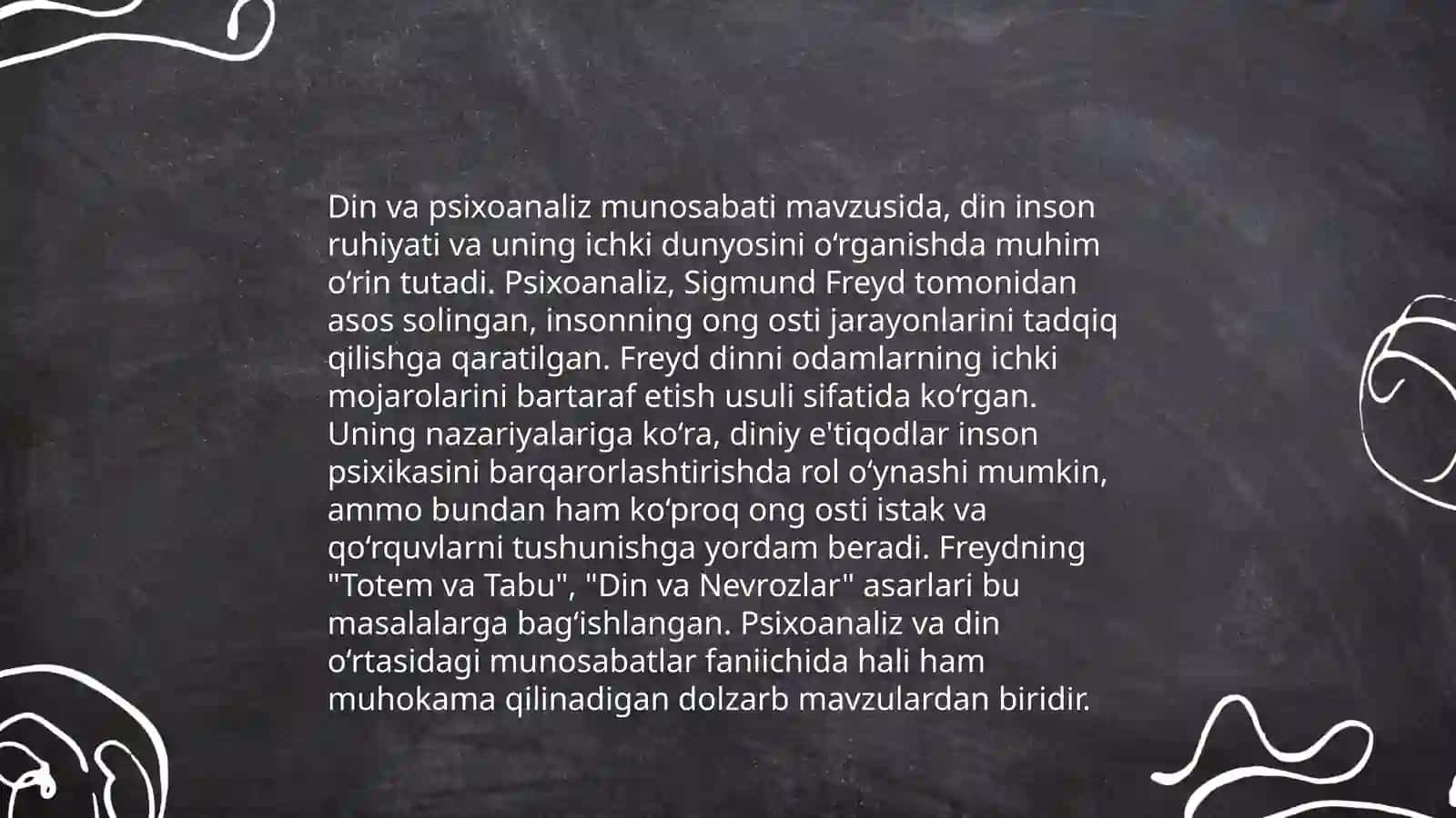 Dinning zamonaviy psixoanalitik interpretatsiyasi 3