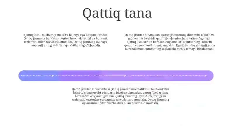 Qattiq Jism Dinamikasi 3