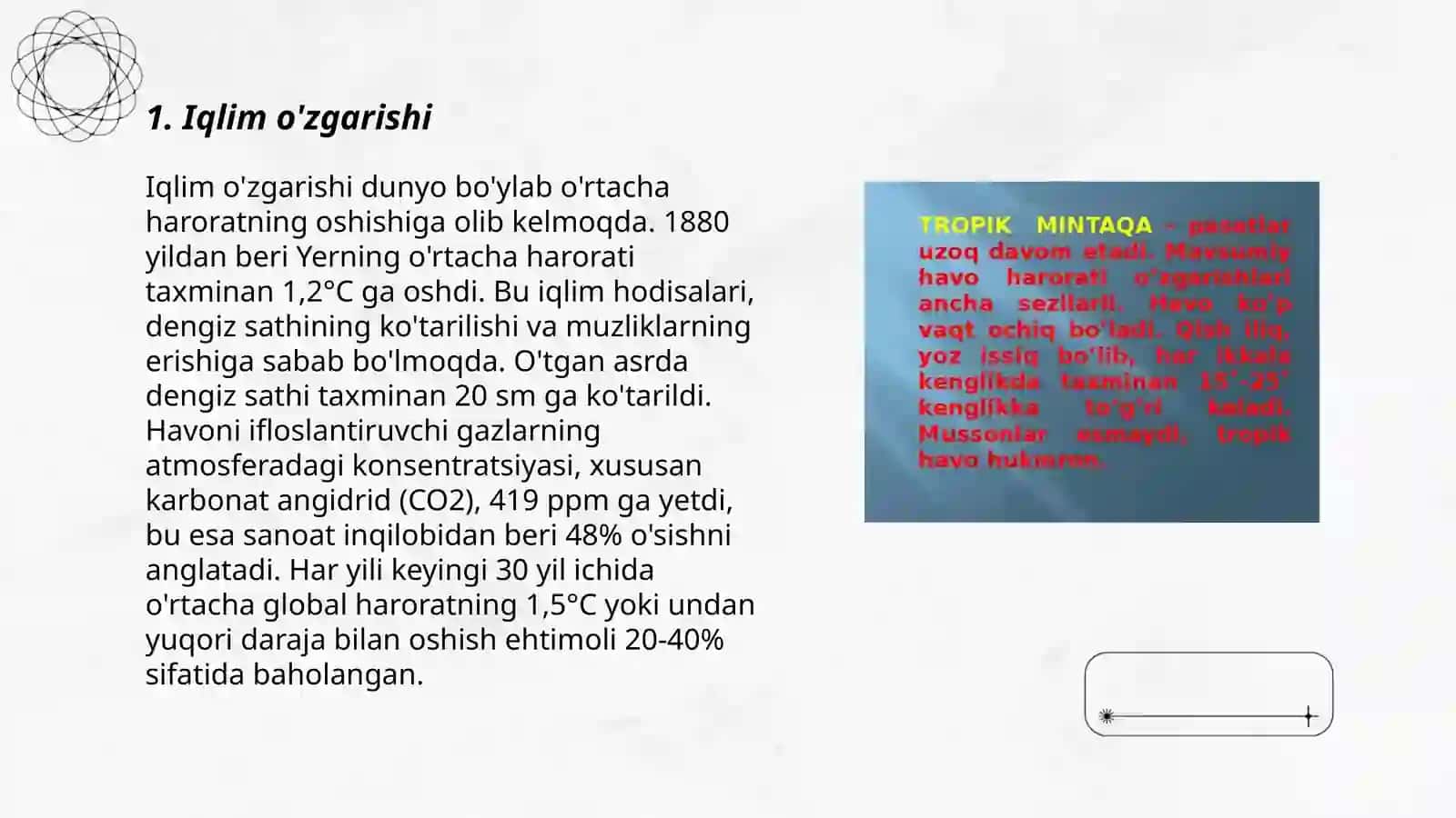 Iqlim va iqlim mintaqalari 3