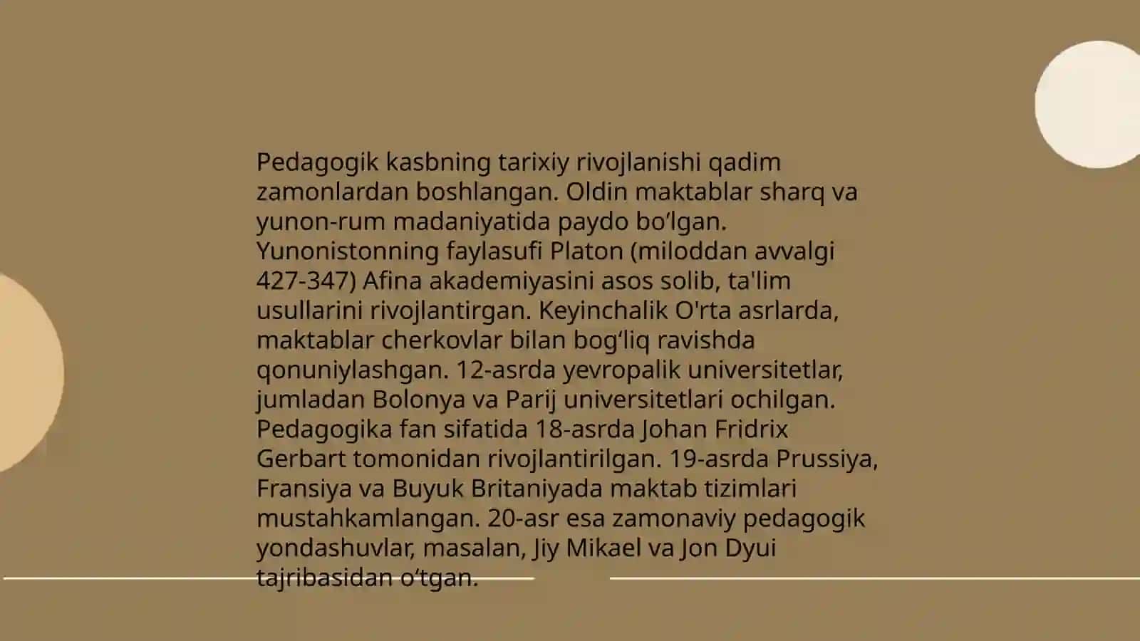 Pedagoglik kasbining jamiyatdagi o'rni 3