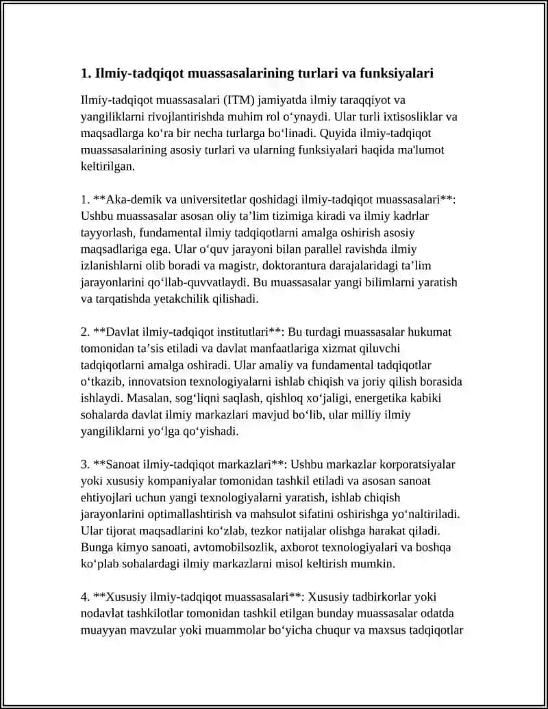 ILMIY TEKSHIRISH MUASSASALARI 3