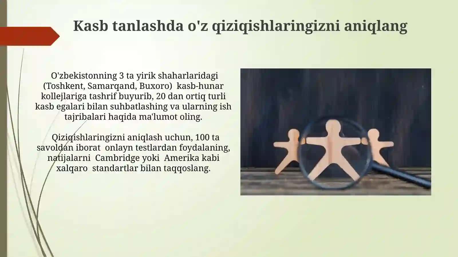 Kasb tanlash sirlari 3