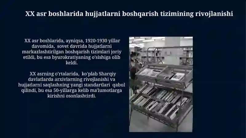 Hujjàtchilik ishlarining shakllanish tarixi 3