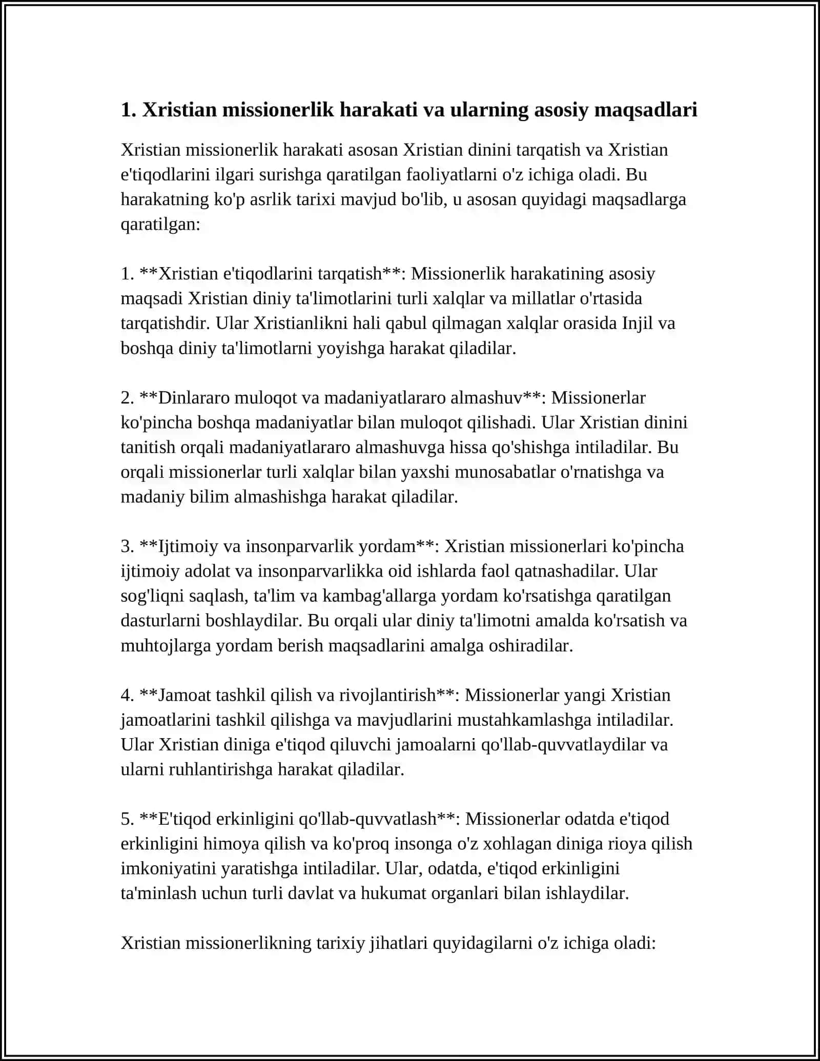 XRISTIAN DINI MISSIONERLIGI VA ISLOM DINI MISSIONERLIGI 3