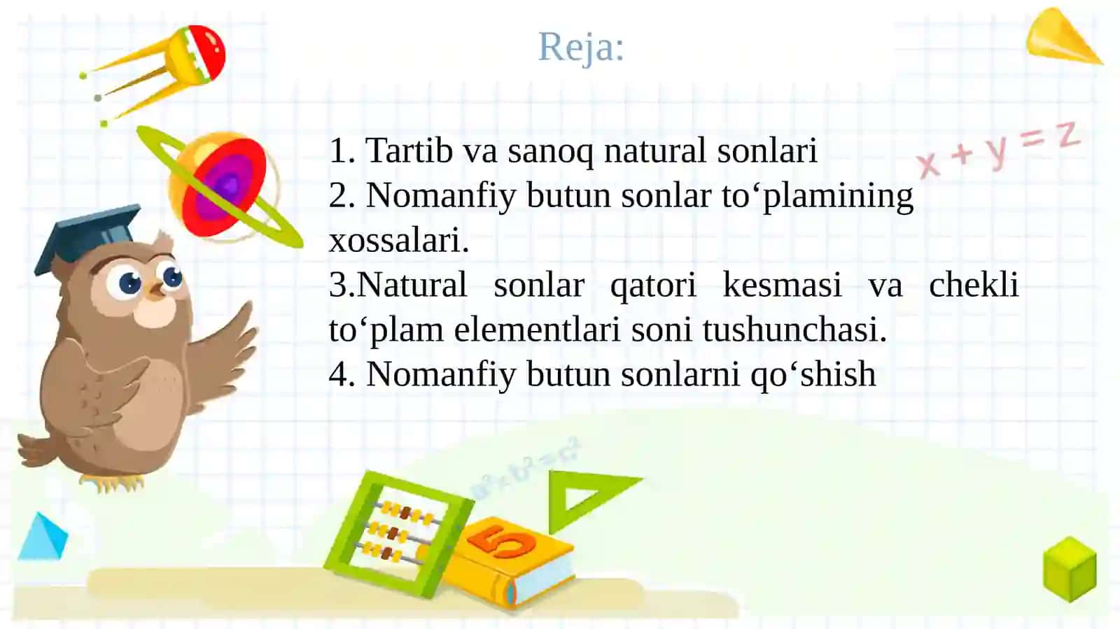 4-mavzu.Nomanfiybutunsonlarto‘plaminingxossalari 3