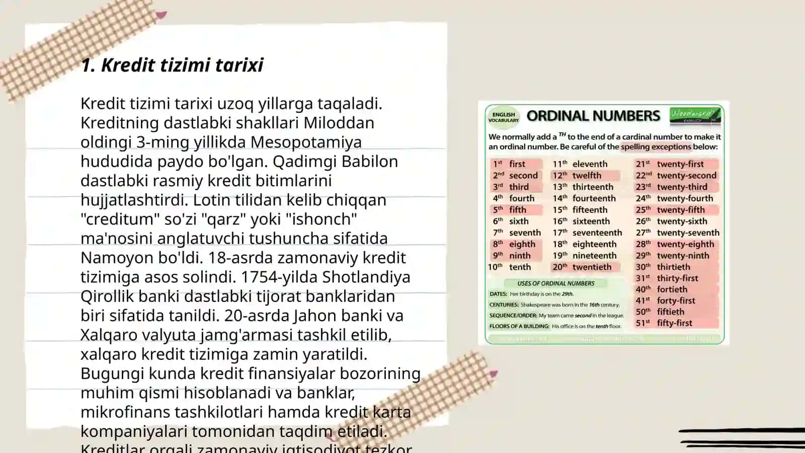 Kredit modul tizimi haqida tushuncha 3