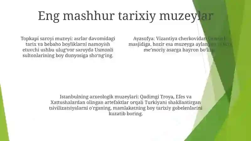 Turkiya Muzeylariga Sayohat 3