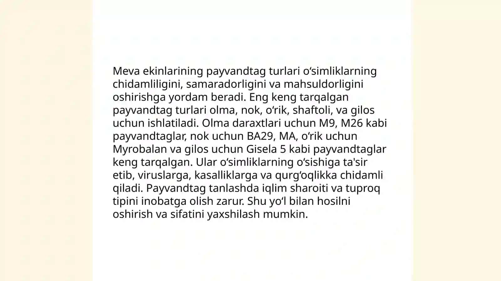 Payvandtaglar tavsifi 3