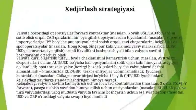 Valyuta bozoridagi operatsiyalar 3
