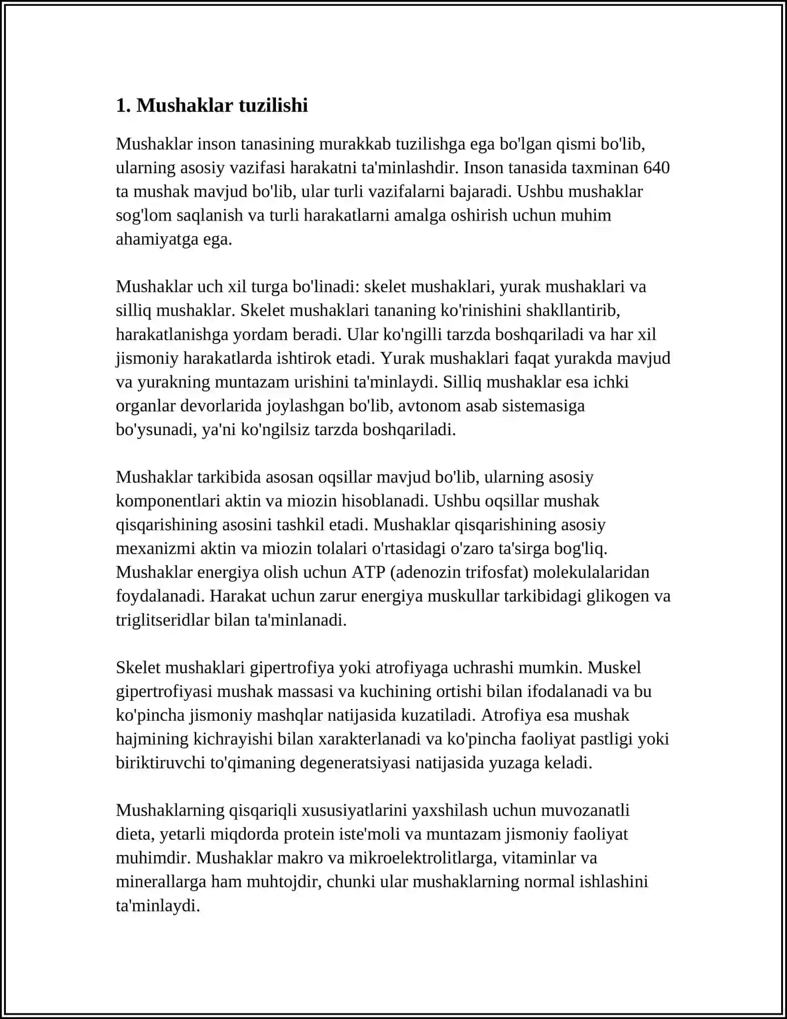 MUSHAKLAR HAQIDAGI ILM-MOLOGIYA 3