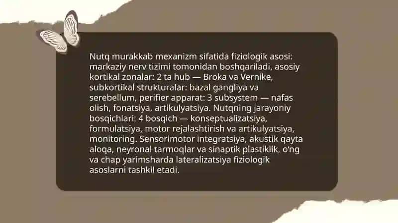 Nutq-murakkab mexsnizm sifatida 3