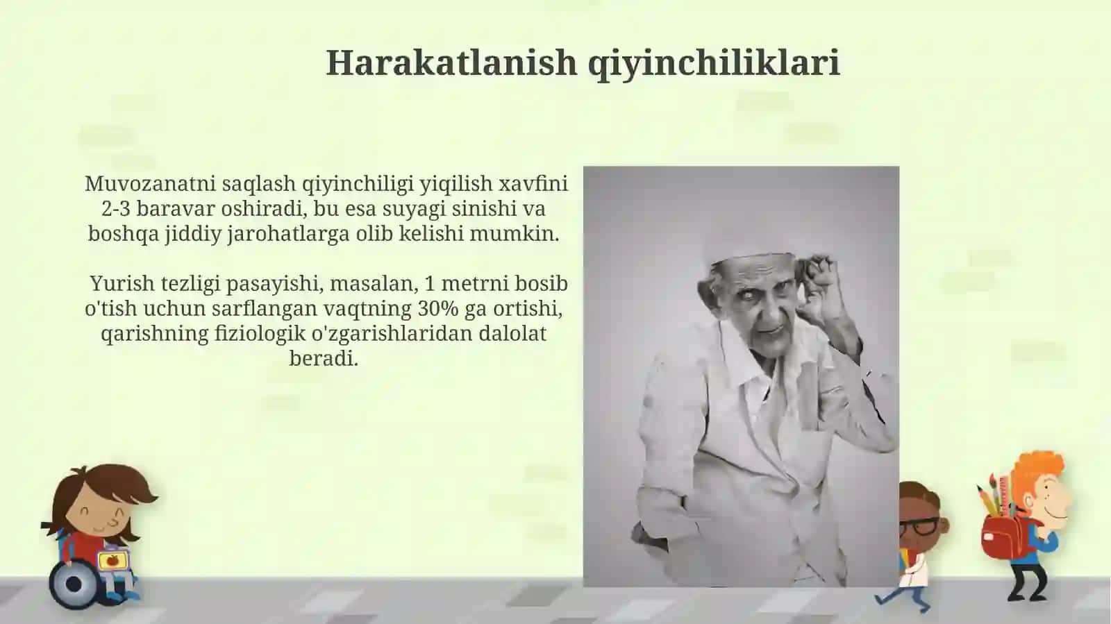 Qarilik davri muammolari 3