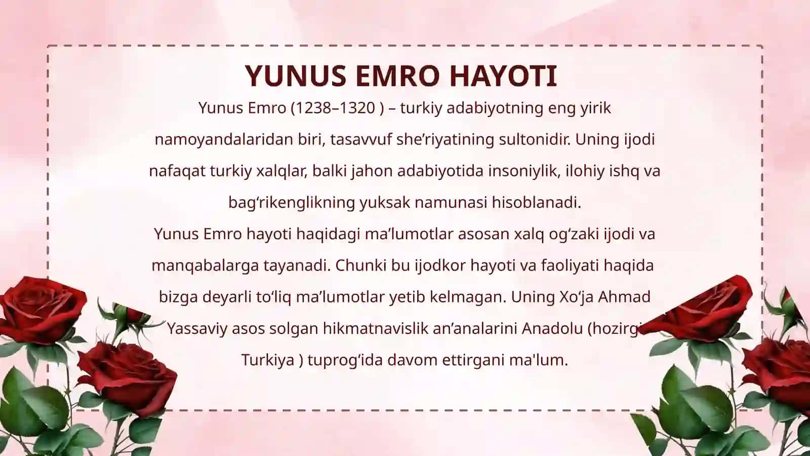 YUNUS EMRO ASARLARI TAHLILI 3