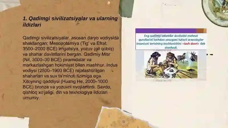 Qadimgi tarix ildizlari 3
