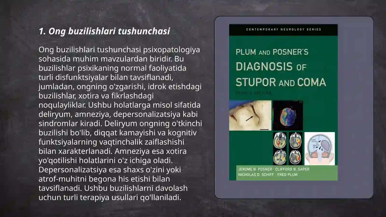 Ong buzilishlari 3