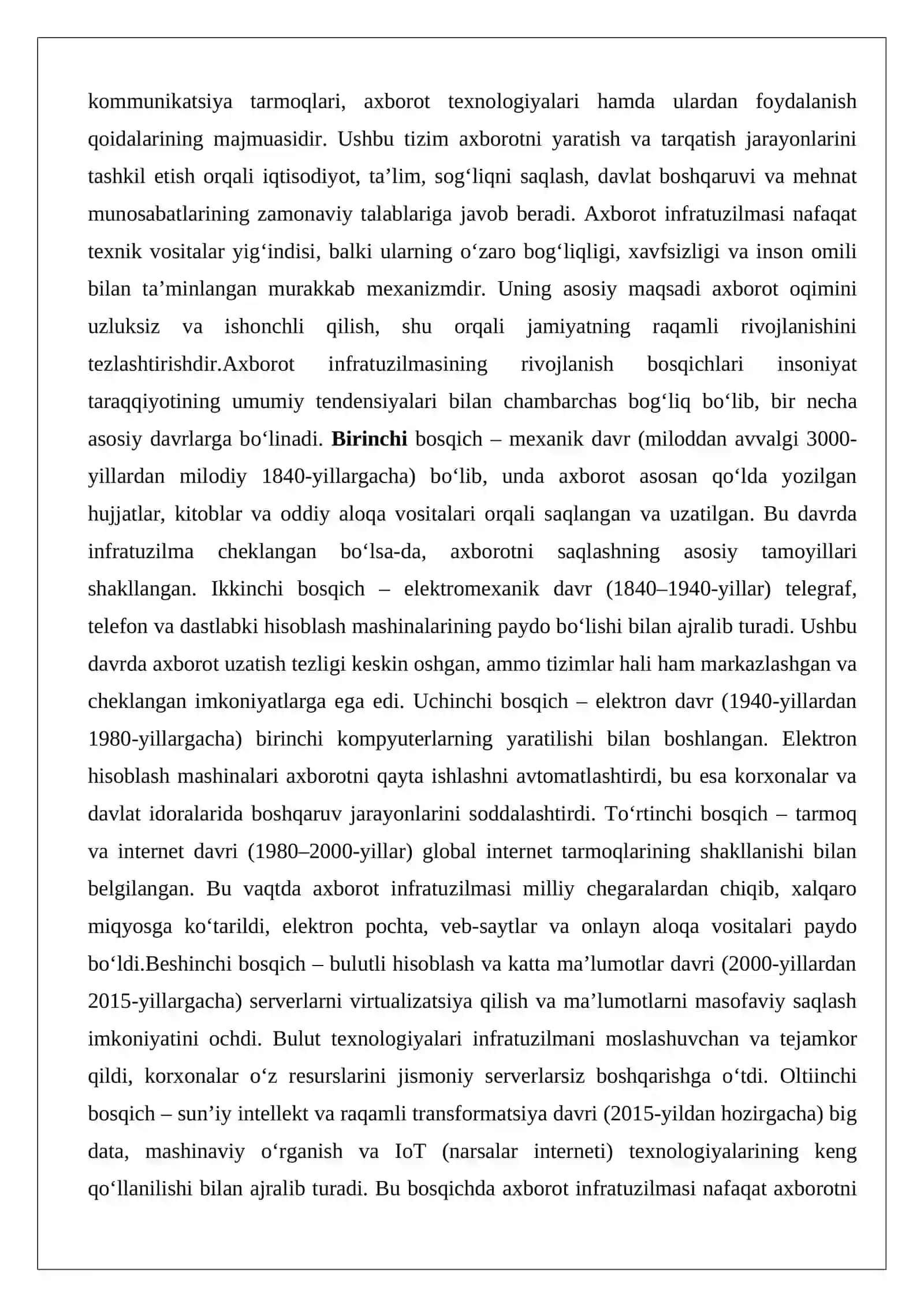 Axborot infratuzilmasining huquqiy asoslari 3
