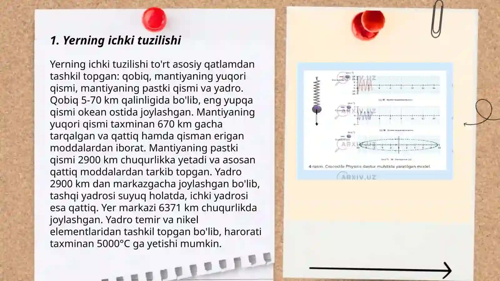 Yer tagining fizik holati va strukturalari 3