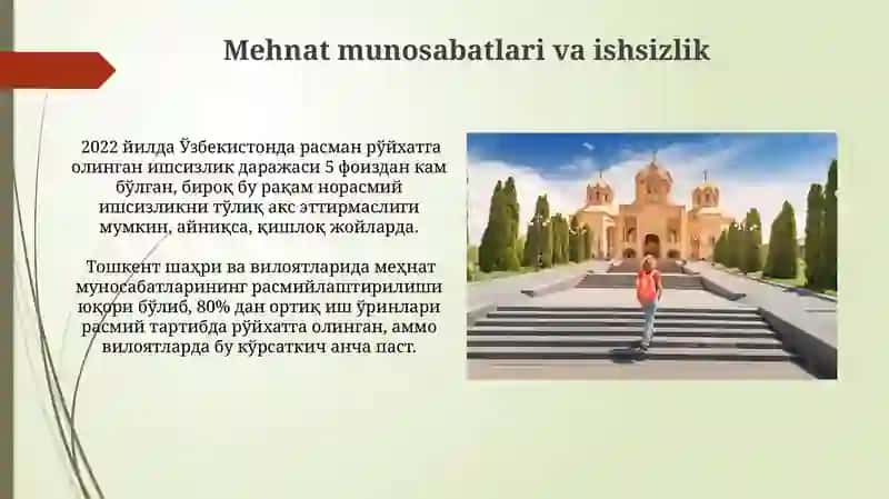 Mehnat munosabatlari va ishsizlik 3