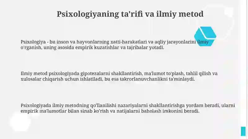 Psixologiya fanlari 3