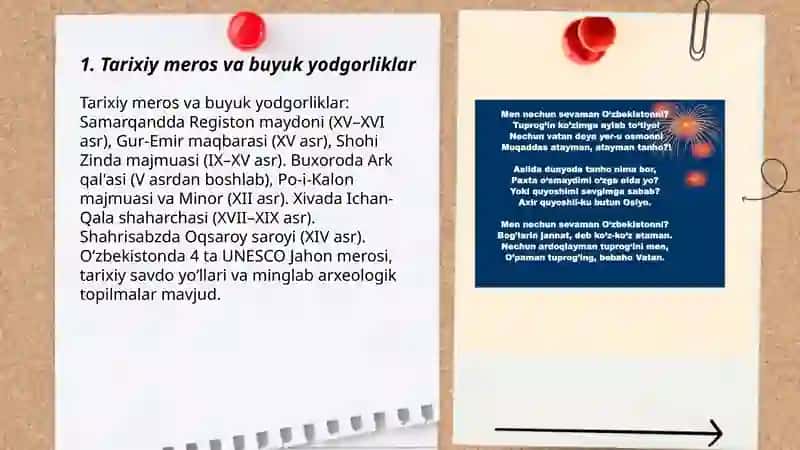 Tarixiy meros va buyuk yodgorliklar 3
