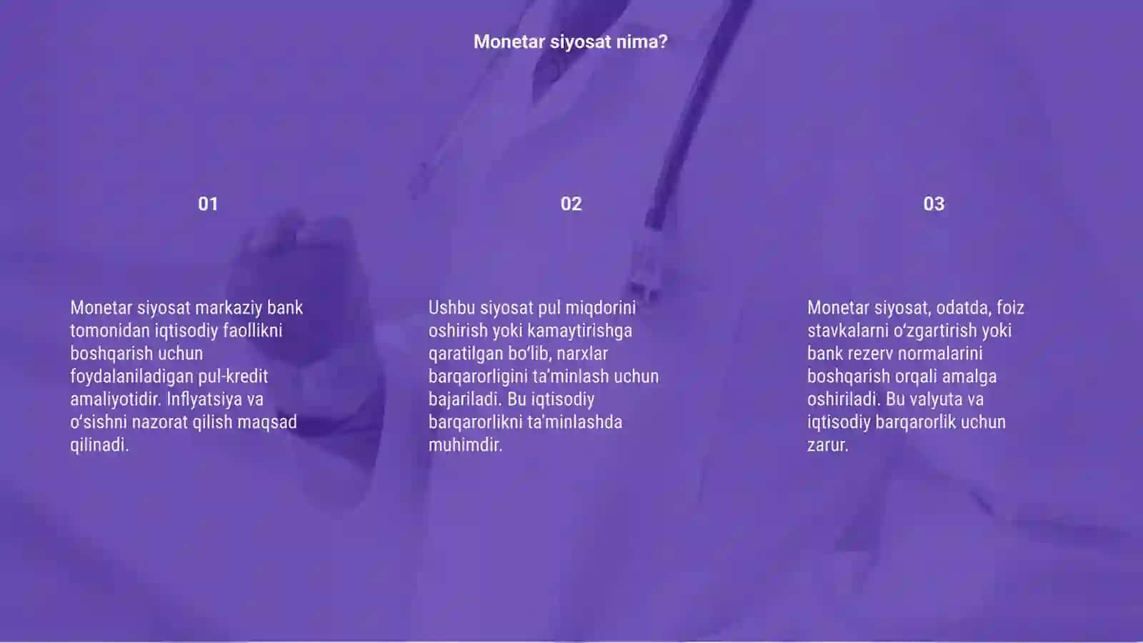 Monetar va fiksal siyosat 3