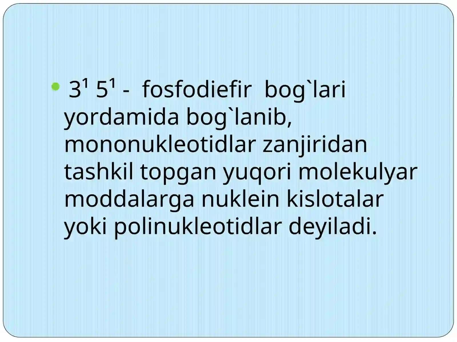Biokimyoning genetik asoslari 3