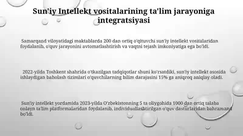 Ta'limda Sun'iy Intellektning Imkoniyatlari 3