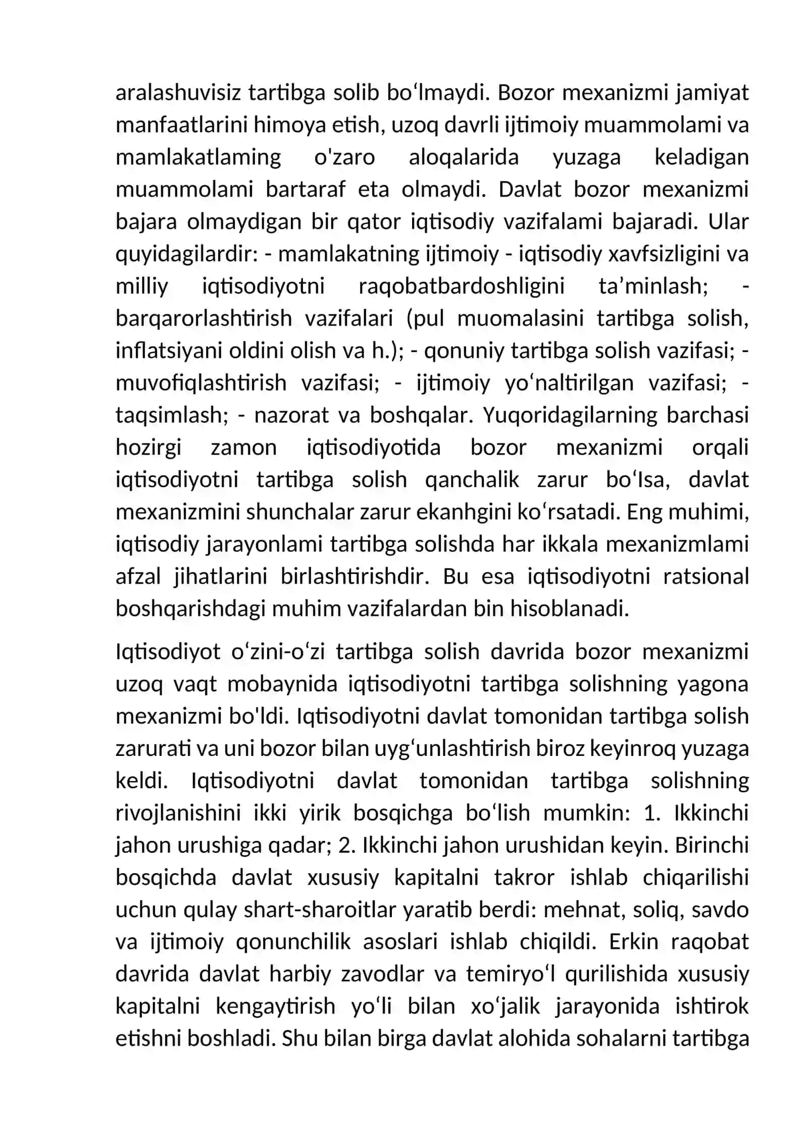 Bozor iqtisodiyoti 3