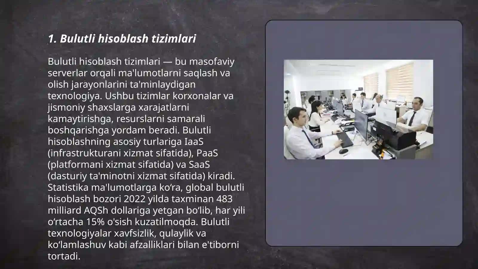 Bulutli hisoblash tizimlari 3