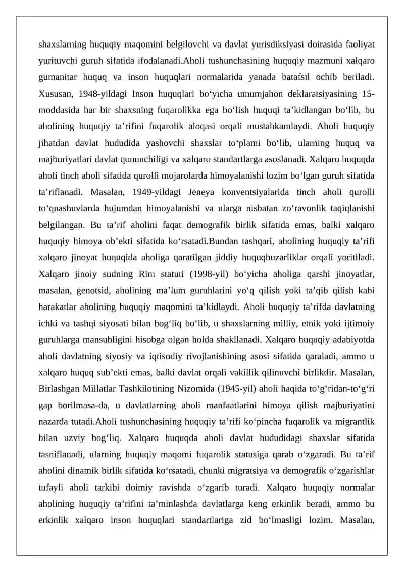 Xalqaro huquqda aholi 3