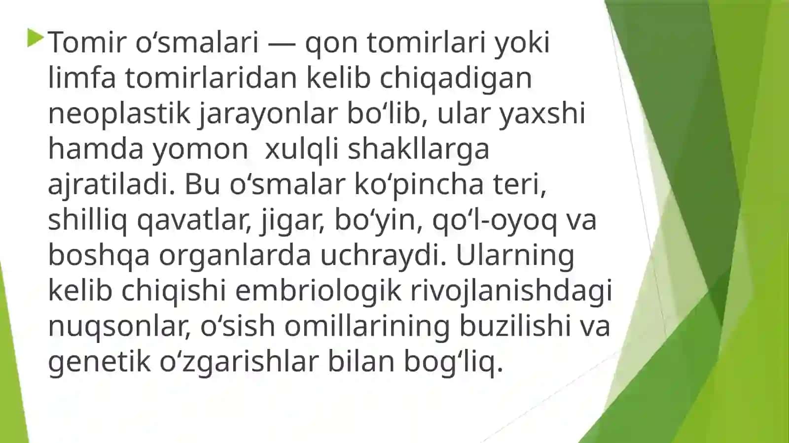 Tomirósmalari, angiomalar 3