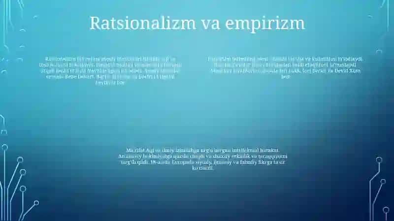 18 Asr Yevropa Falsafasining Ma‘Rifiy Xususiyatlari 3