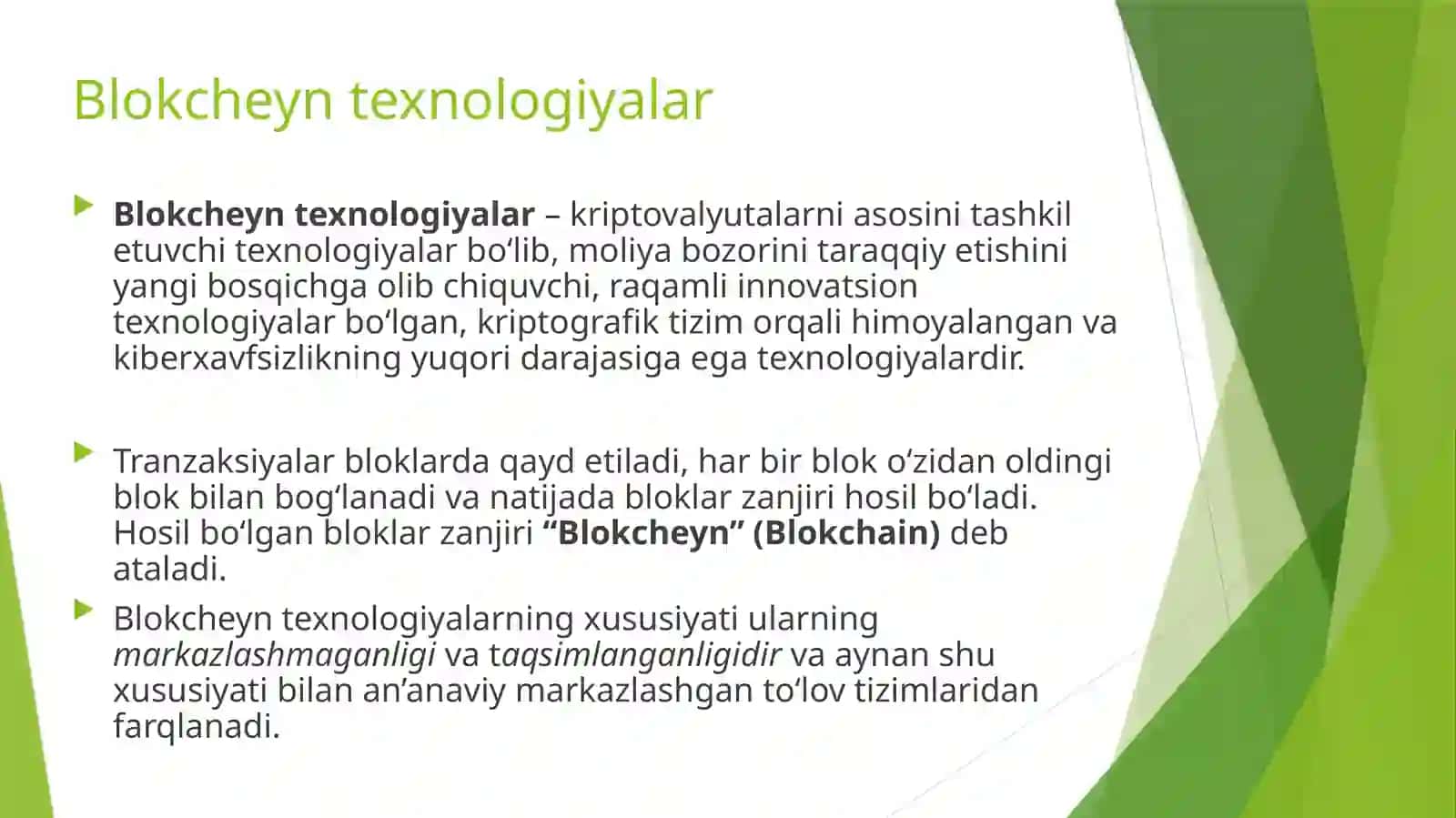 KRIPTOVALYUTALAR BOZORI VA BLOKCHEYN TEXNOLOGIYALAR 3
